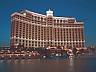 Our hotel in Las Vegas, The Bellagio, at night
